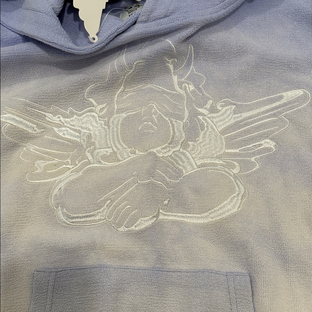 Boys Lie Lavender Angel Cowl Hoodie - Picture 2 of 5